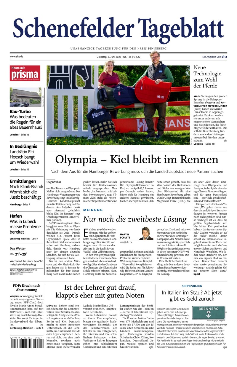 Schenefelder Tageblatt - 02.06.2026