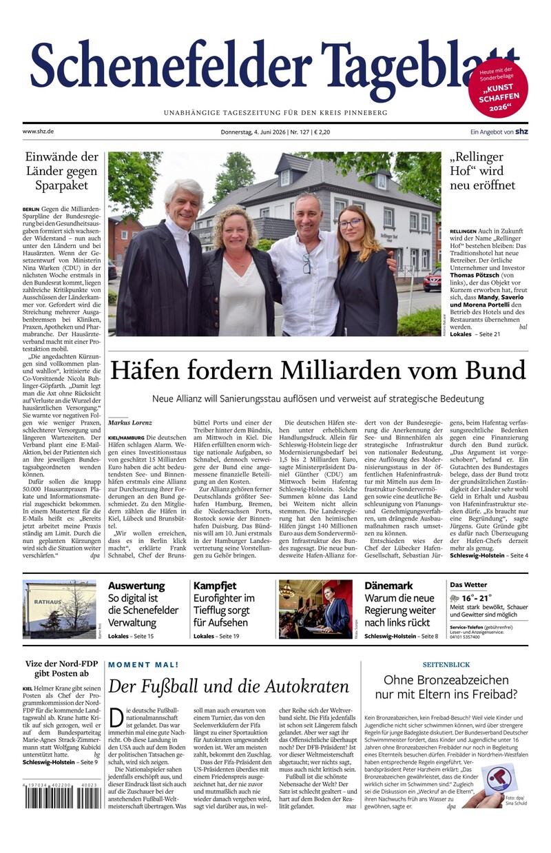 Schenefelder Tageblatt - 04.06.2026