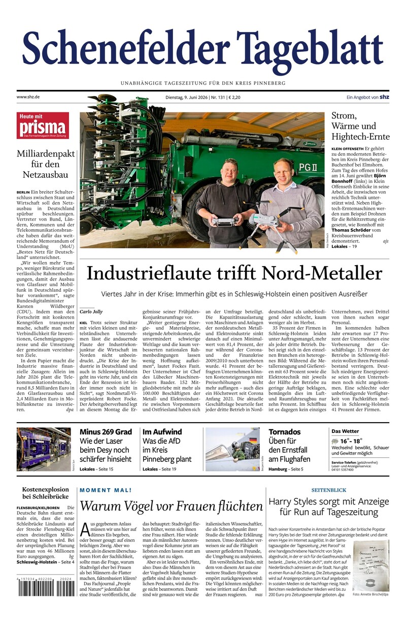 Schenefelder Tageblatt - 09.06.2026