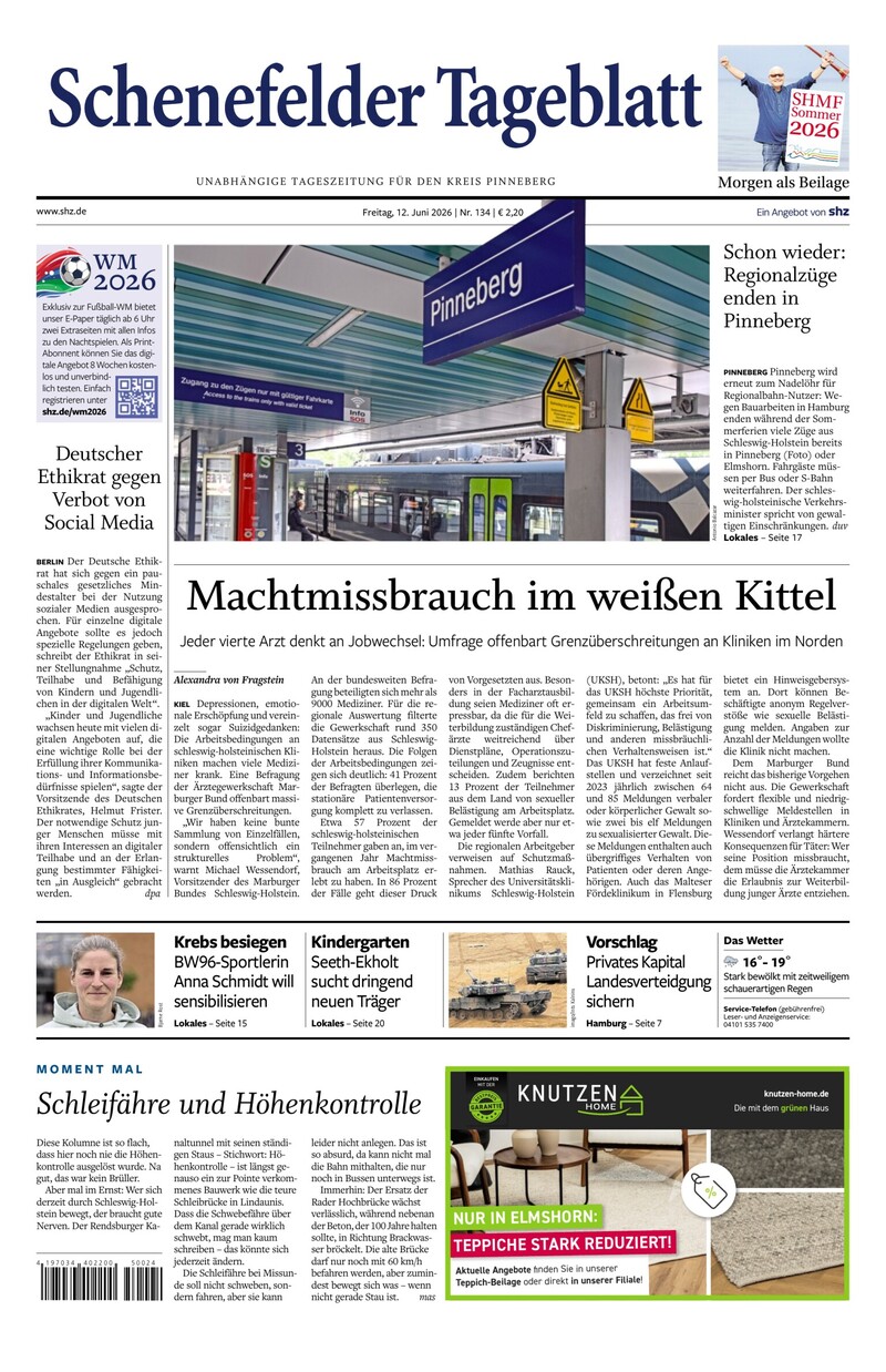 Schenefelder Tageblatt - 12.06.2026