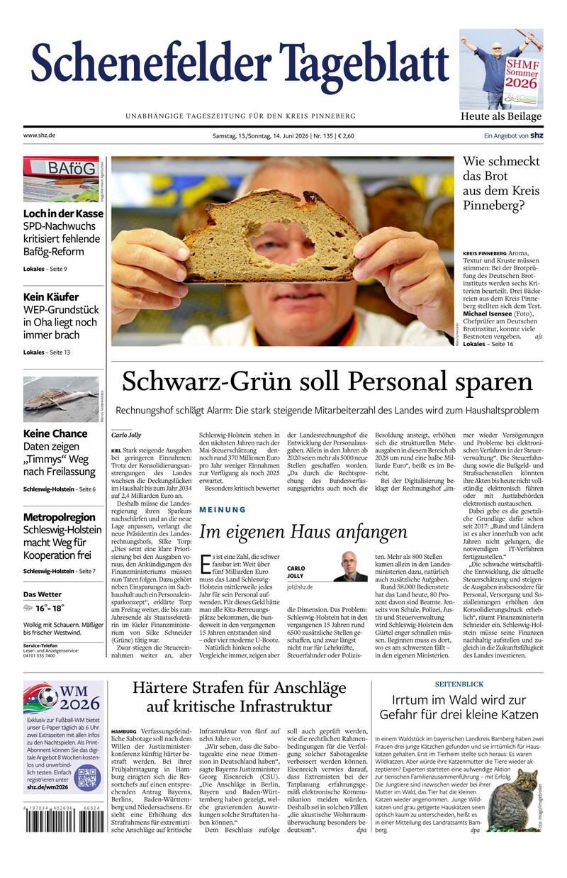 Schenefelder Tageblatt - 13.06.2026