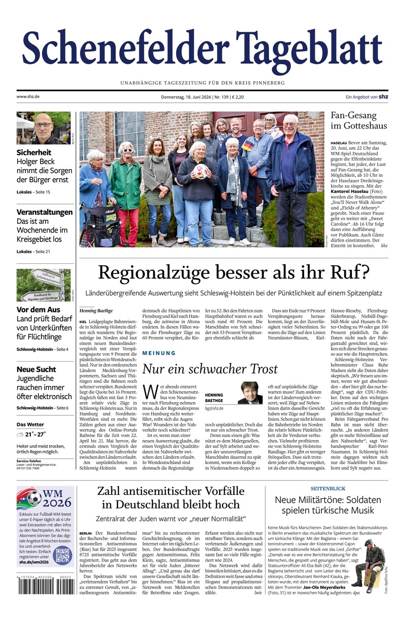 Schenefelder Tageblatt - 18.06.2026