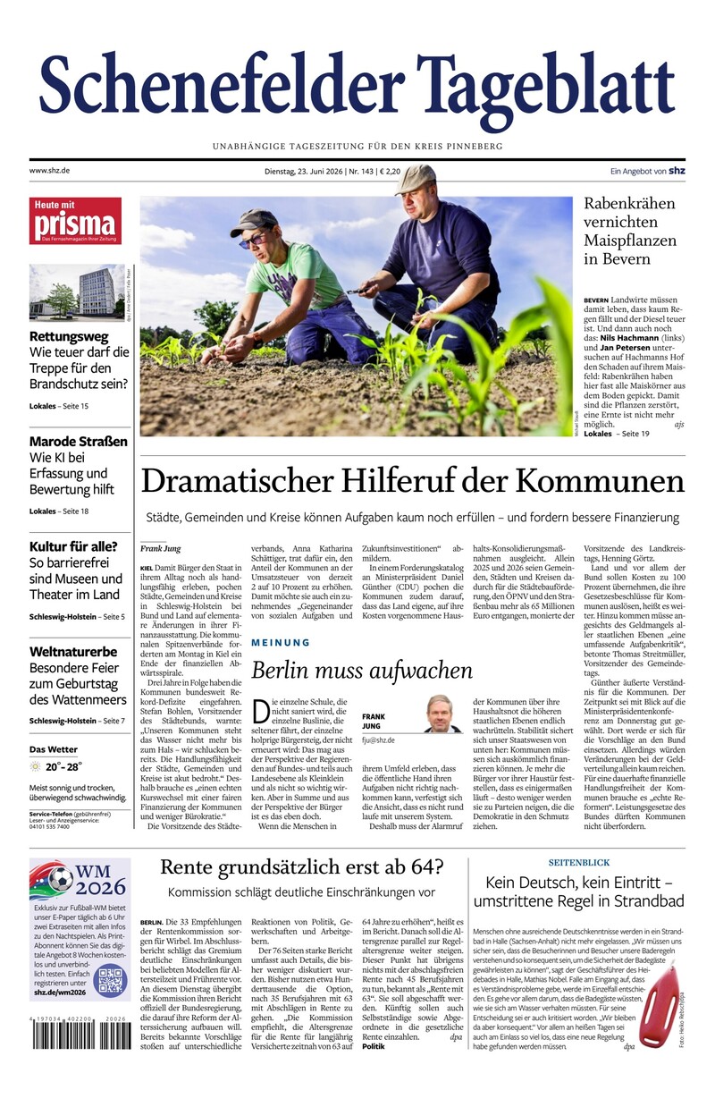 Schenefelder Tageblatt - 23.06.2026