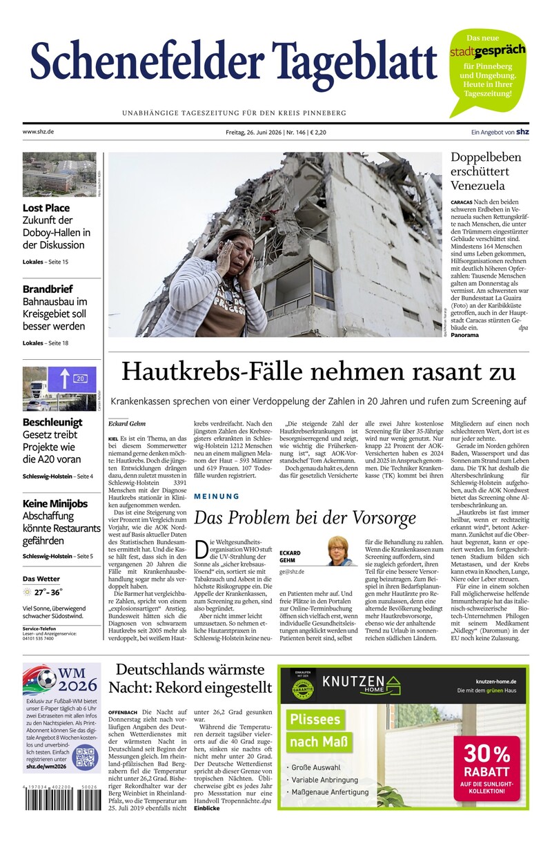Schenefelder Tageblatt - 26.06.2026