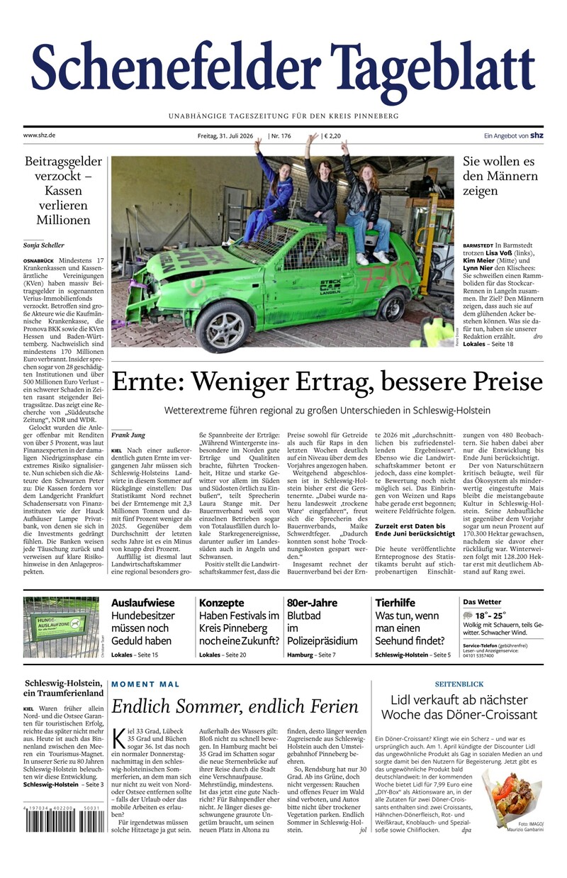 Schenefelder Tageblatt - 31.07.2026