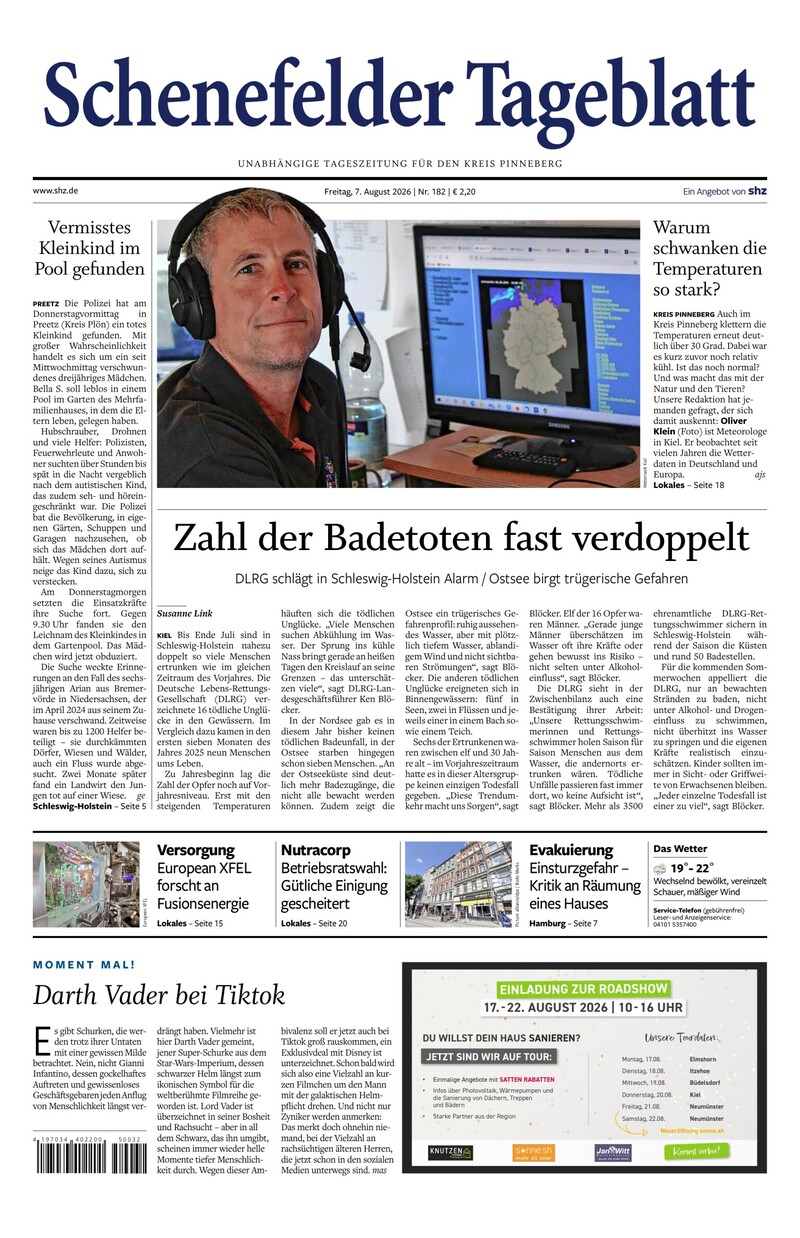 Schenefelder Tageblatt - 07.08.2026