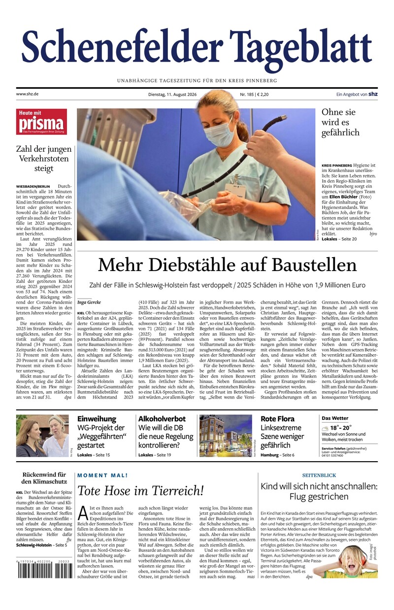 Schenefelder Tageblatt - 11.08.2026
