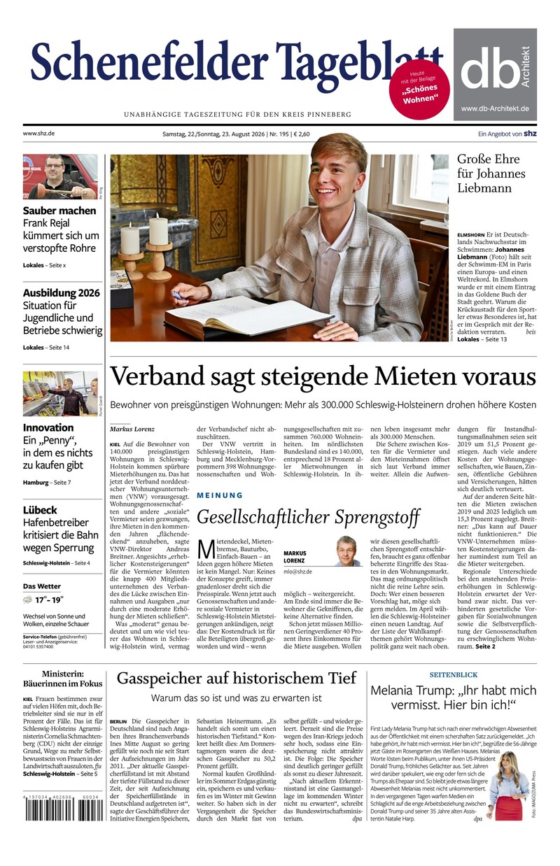 Schenefelder Tageblatt - 22.08.2026