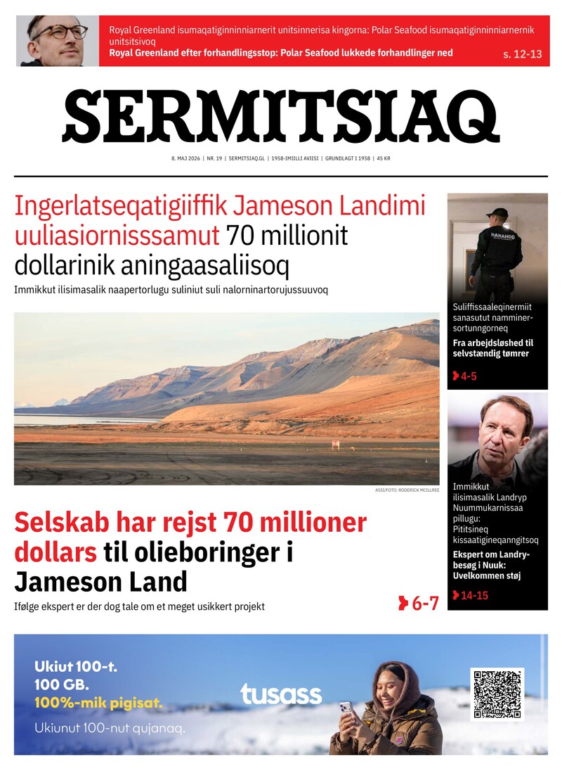 Sermitsiaq - 08/05-2026