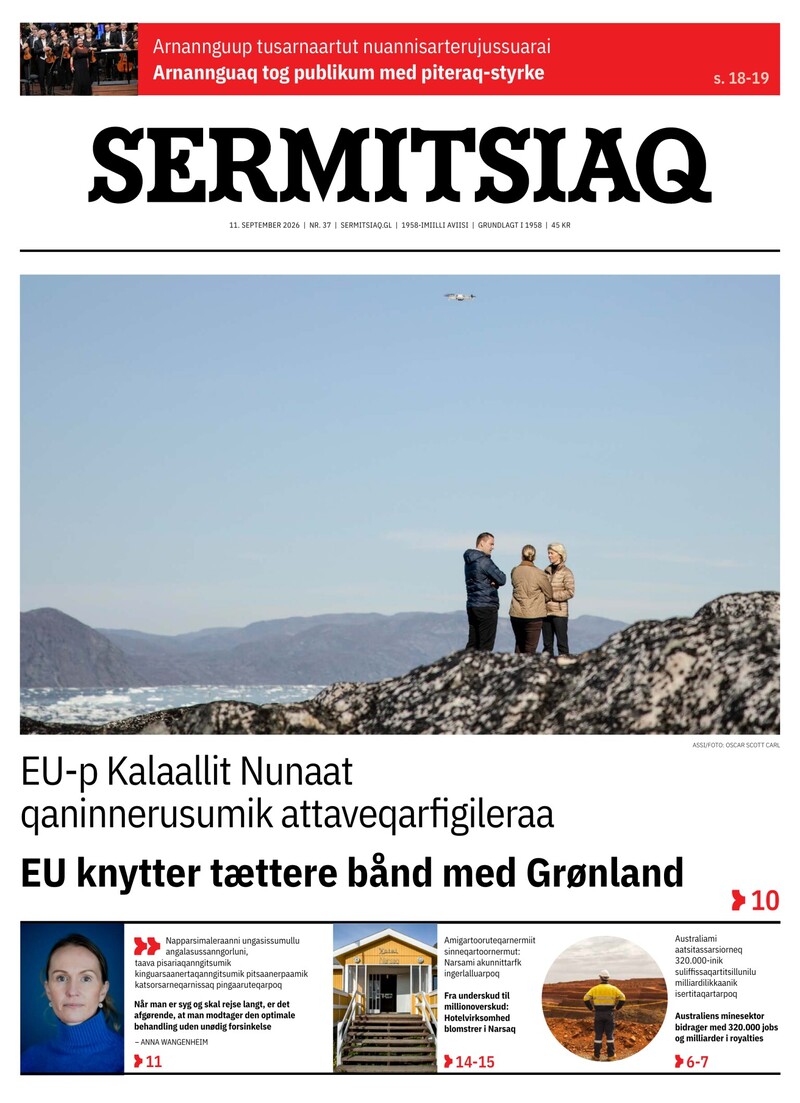 Sermitsiaq - 11/09-2026