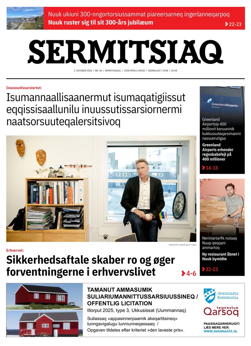 Sermitsiaq - 02/10-2026