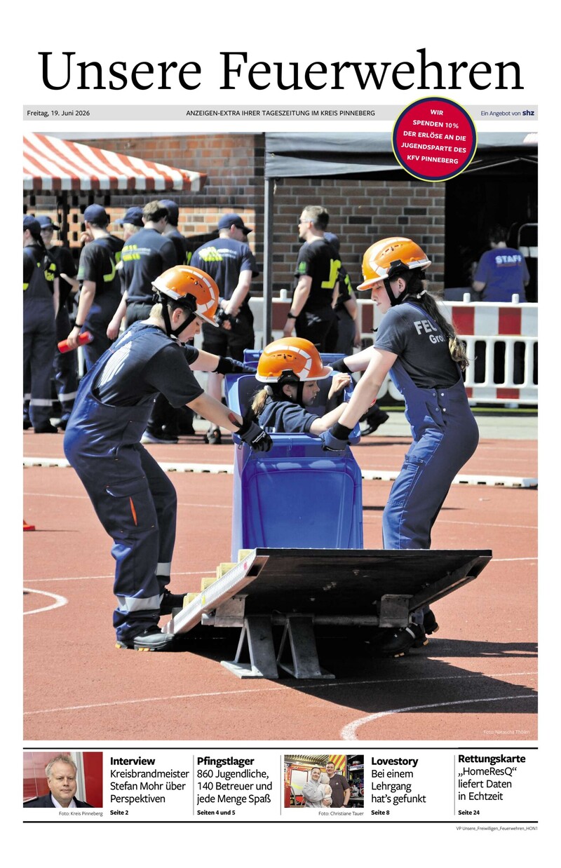 Unsere Feuerwehren Cover