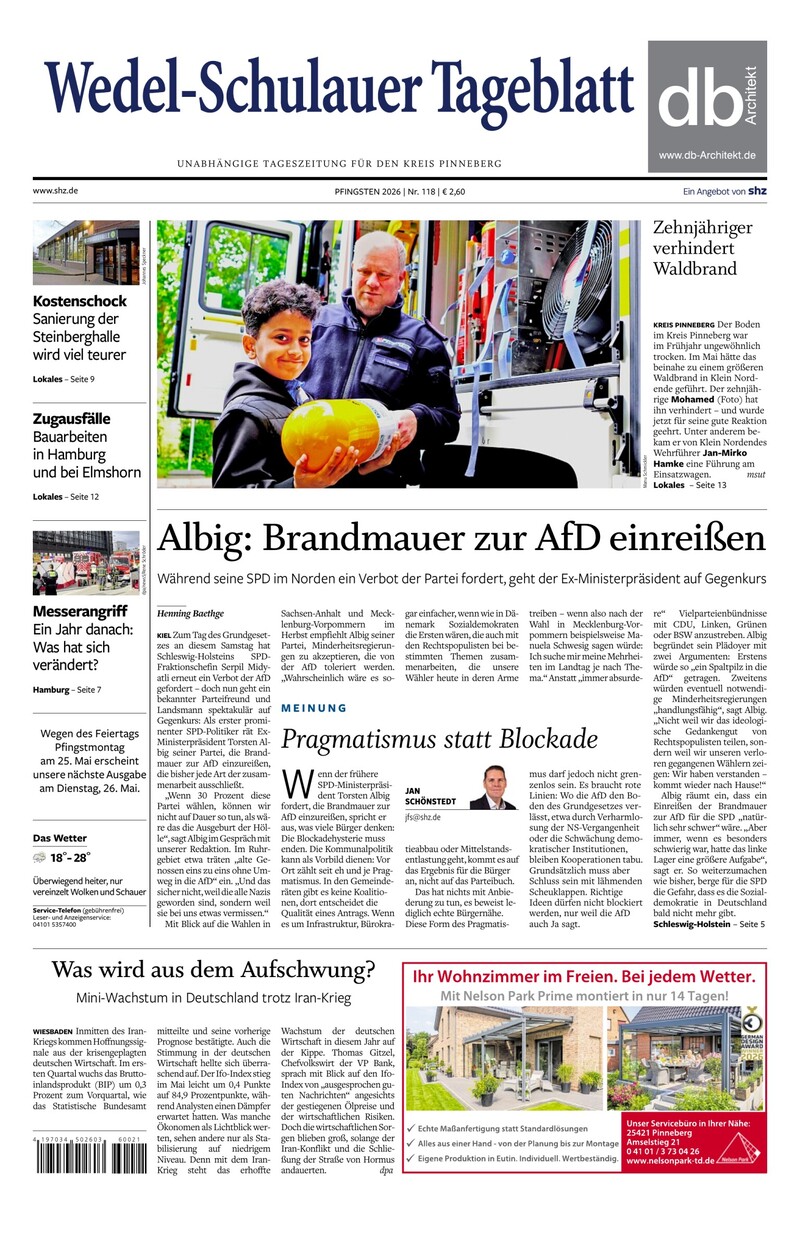 Wedel-Schulauer Tageblatt - 23.05.2026