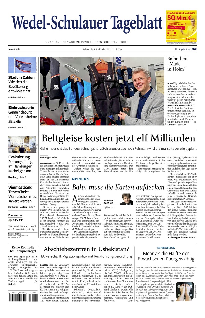 Wedel-Schulauer Tageblatt - 03.06.2026