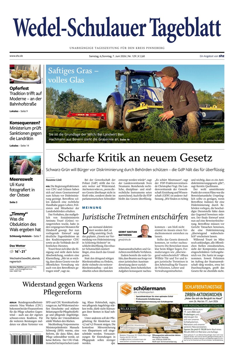 Wedel-Schulauer Tageblatt - 06.06.2026