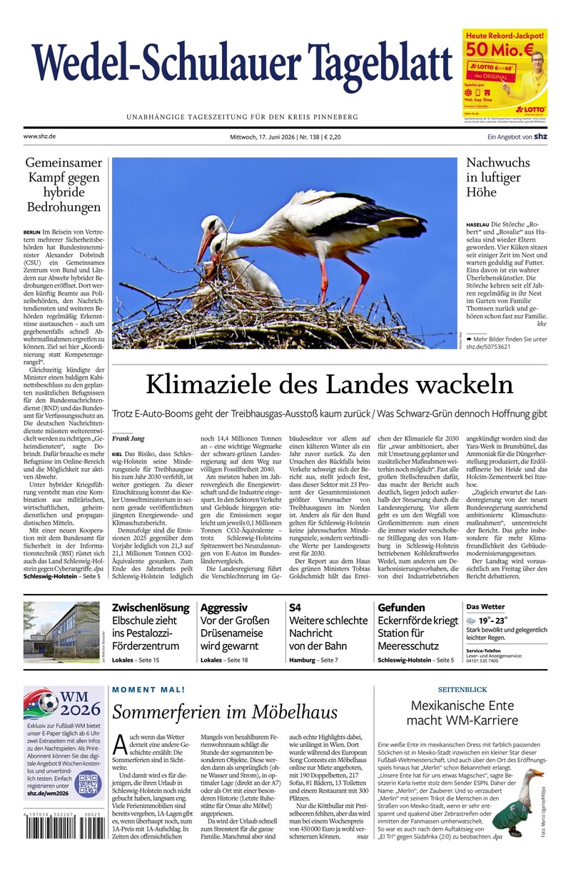 Wedel-Schulauer Tageblatt - 17.06.2026
