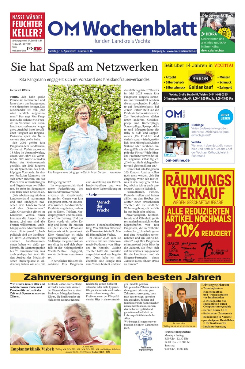 Wochenblatt 18-06-2026 Cover