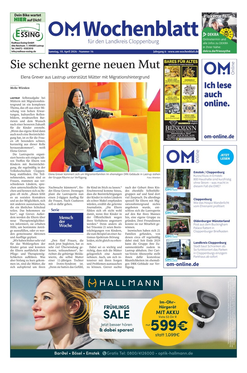 Wochenblatt 18-04-2026 Cover