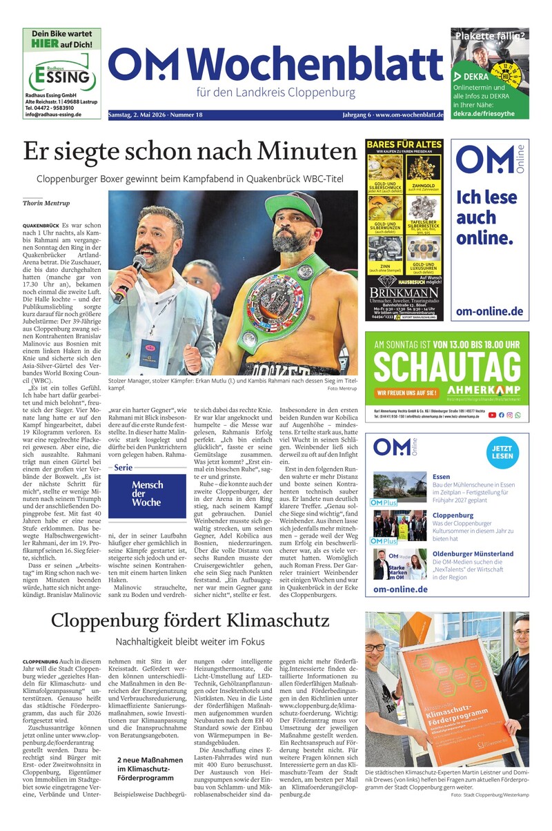 Wochenblatt 02-05-2026 Cover