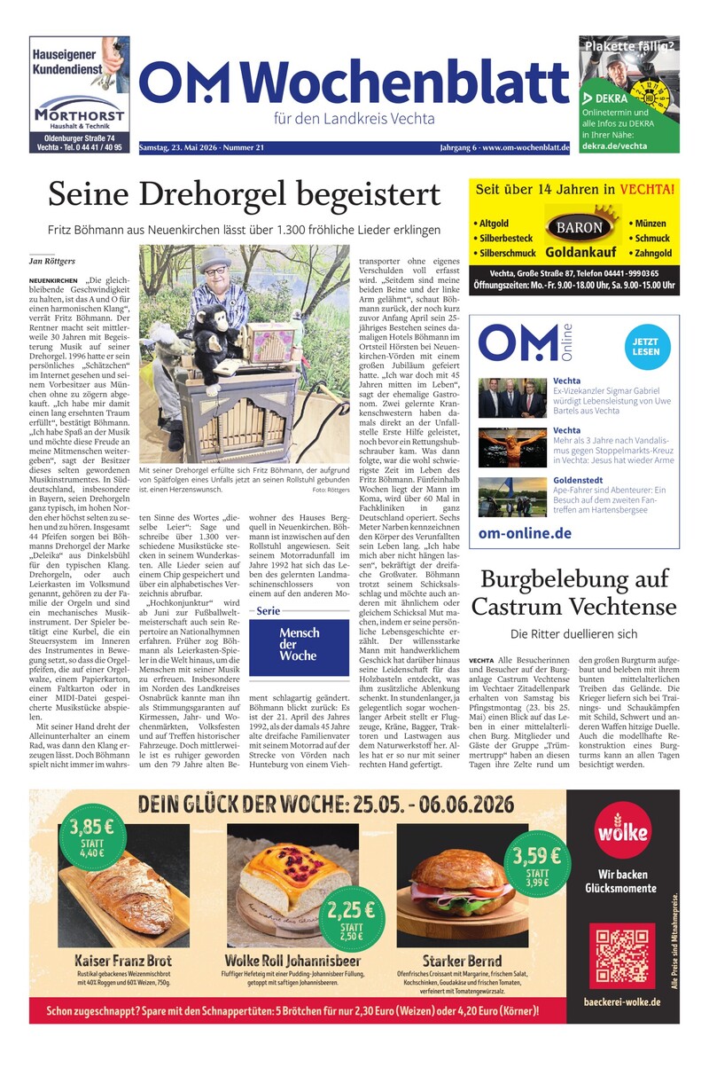 WB Vechta 260523 Cover
